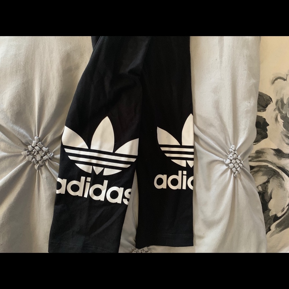 Adidas trefoil leggings Small